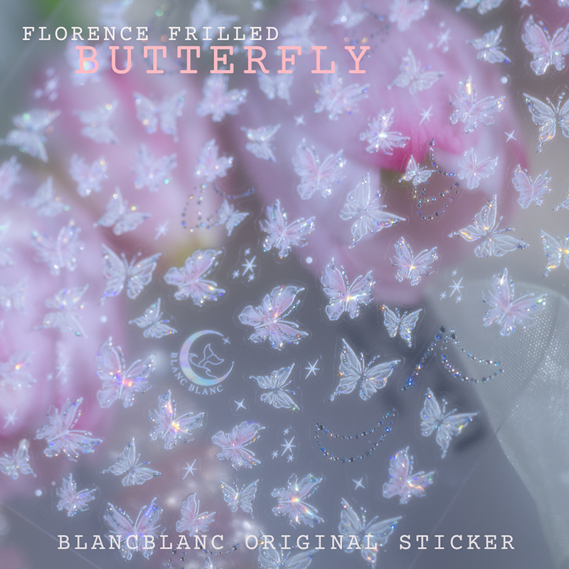 Blanc Blanc - Florence Frilled Butterfly [S332]