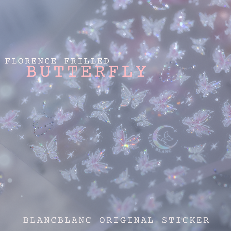 Blanc Blanc - Florence Frilled Butterfly [S332]