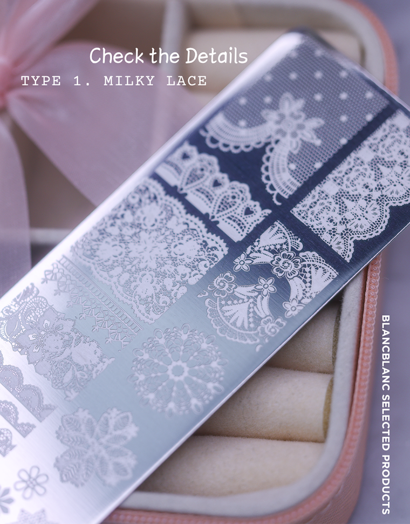 Blanc Blanc - Lace Plates (2 types)