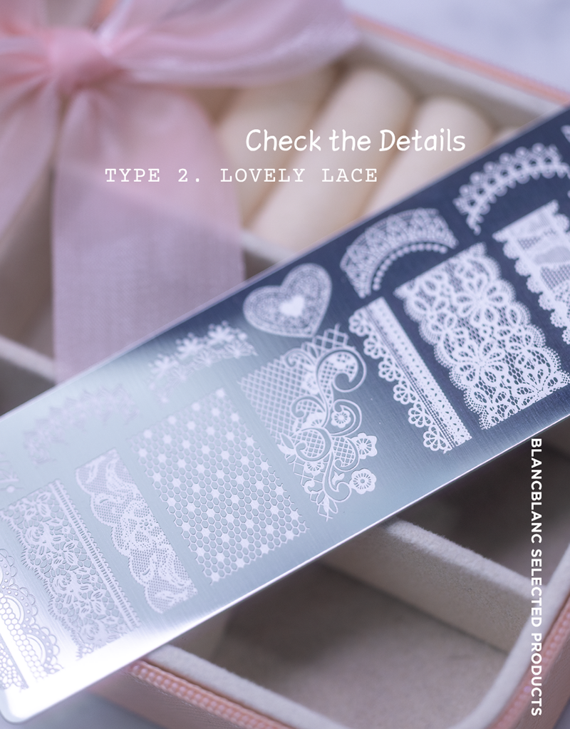 Blanc Blanc - Lace Plates (2 types)