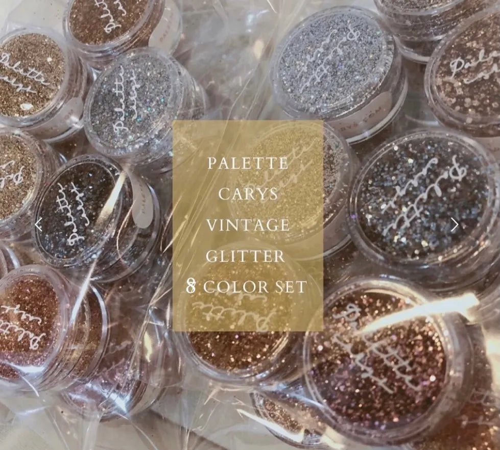 Palette Carys Vintage Glitter 8 Piece Set