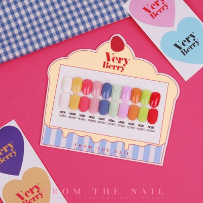 From The Nail - Very Berry Collection (10 colour gels)