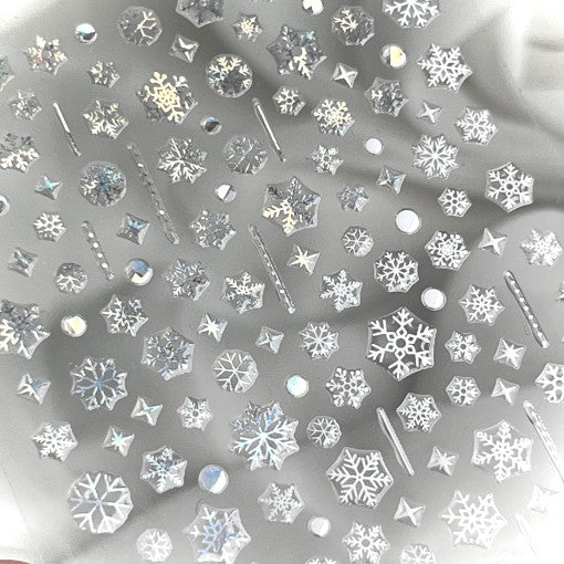 Nailbayo Snow Flake Sticker (2 Types)