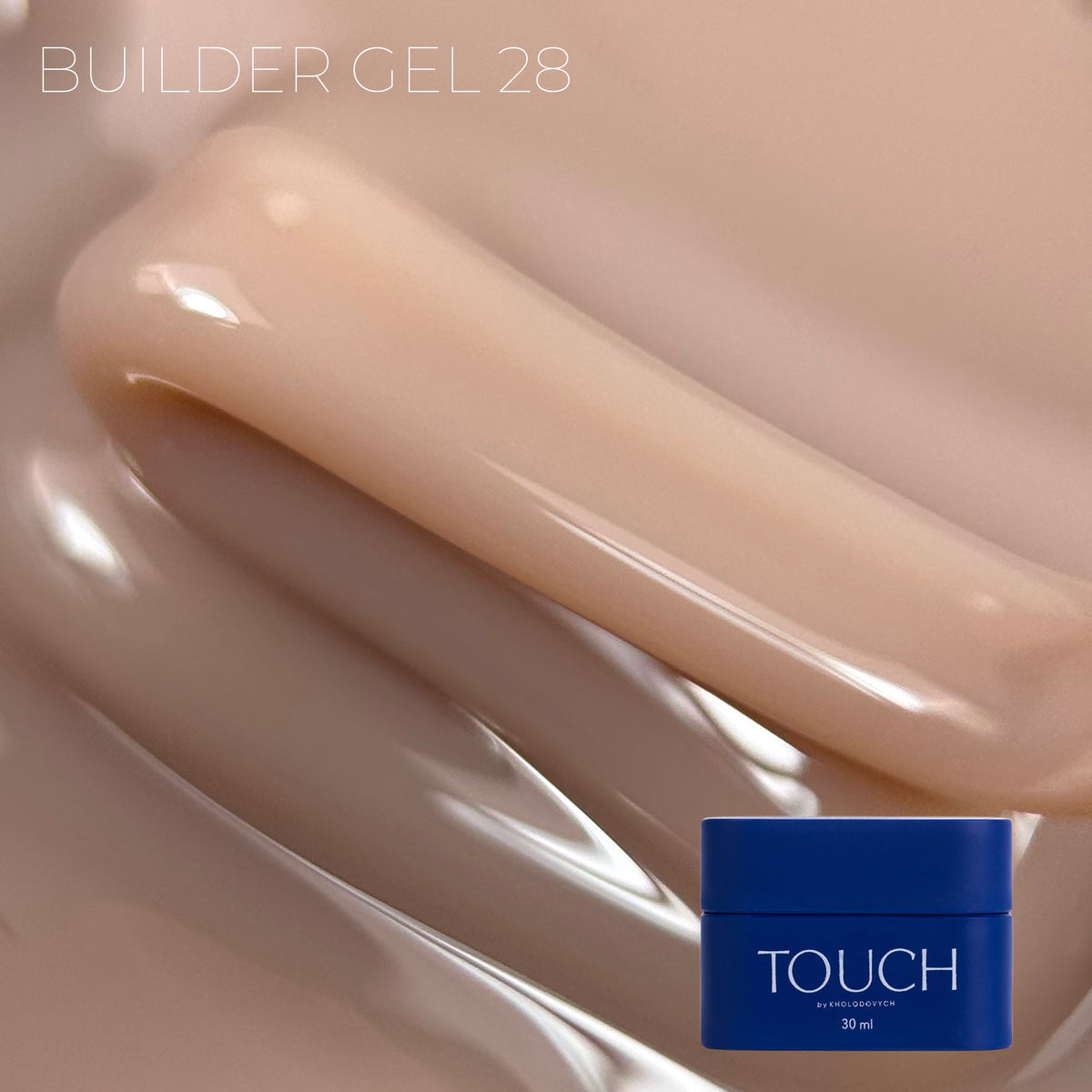TOUCH - Builder Gel 28 Almond