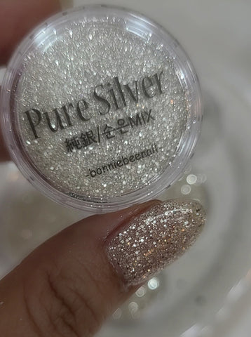 Bonniebee Pure Silver Glitter (S/M/L)