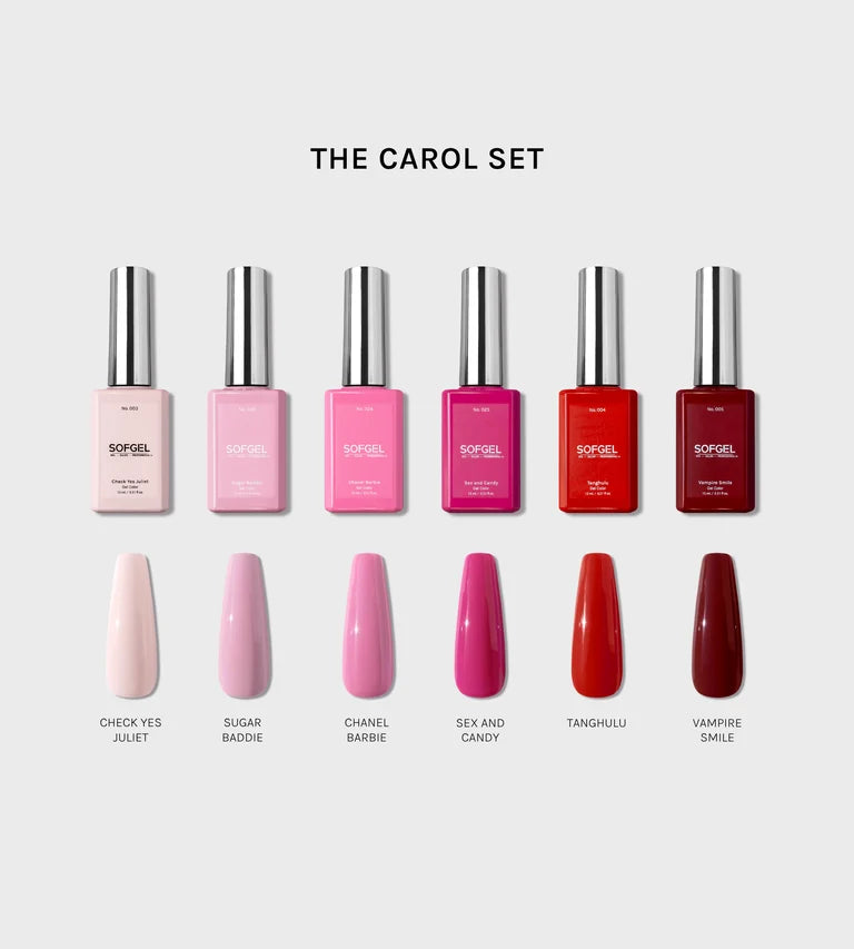 Sofgel - The Carol Set | Legacy Gel Color Set No. 02