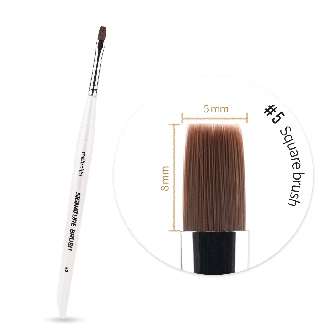 Mithmillo - #5 Square Signature Brush