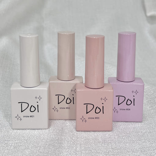 Doi Snow Glitter Gel Collection (4pcs)