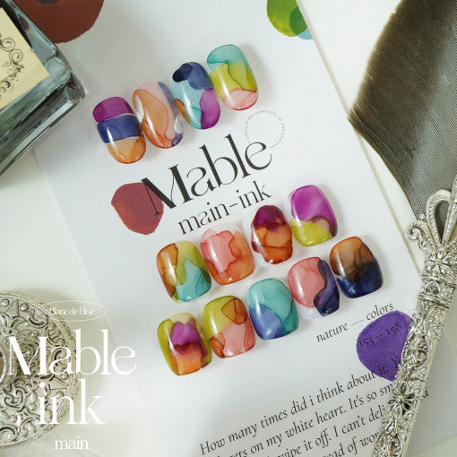 Blanc de Blue Mable Ink Collection