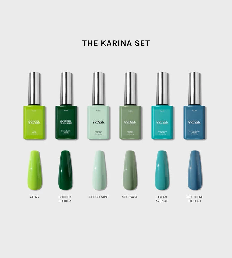 Sofgel - The Karina Set | Legacy Gel Color Set No. 03