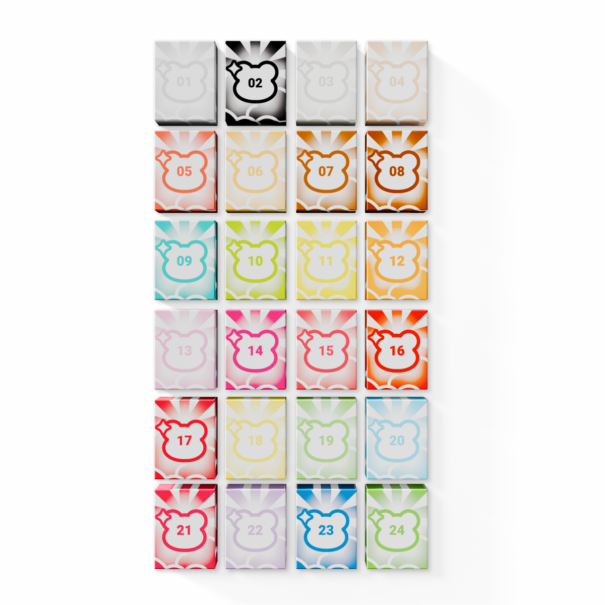 Crisania Neri - Pat Art Gel Palette (24 Colors)