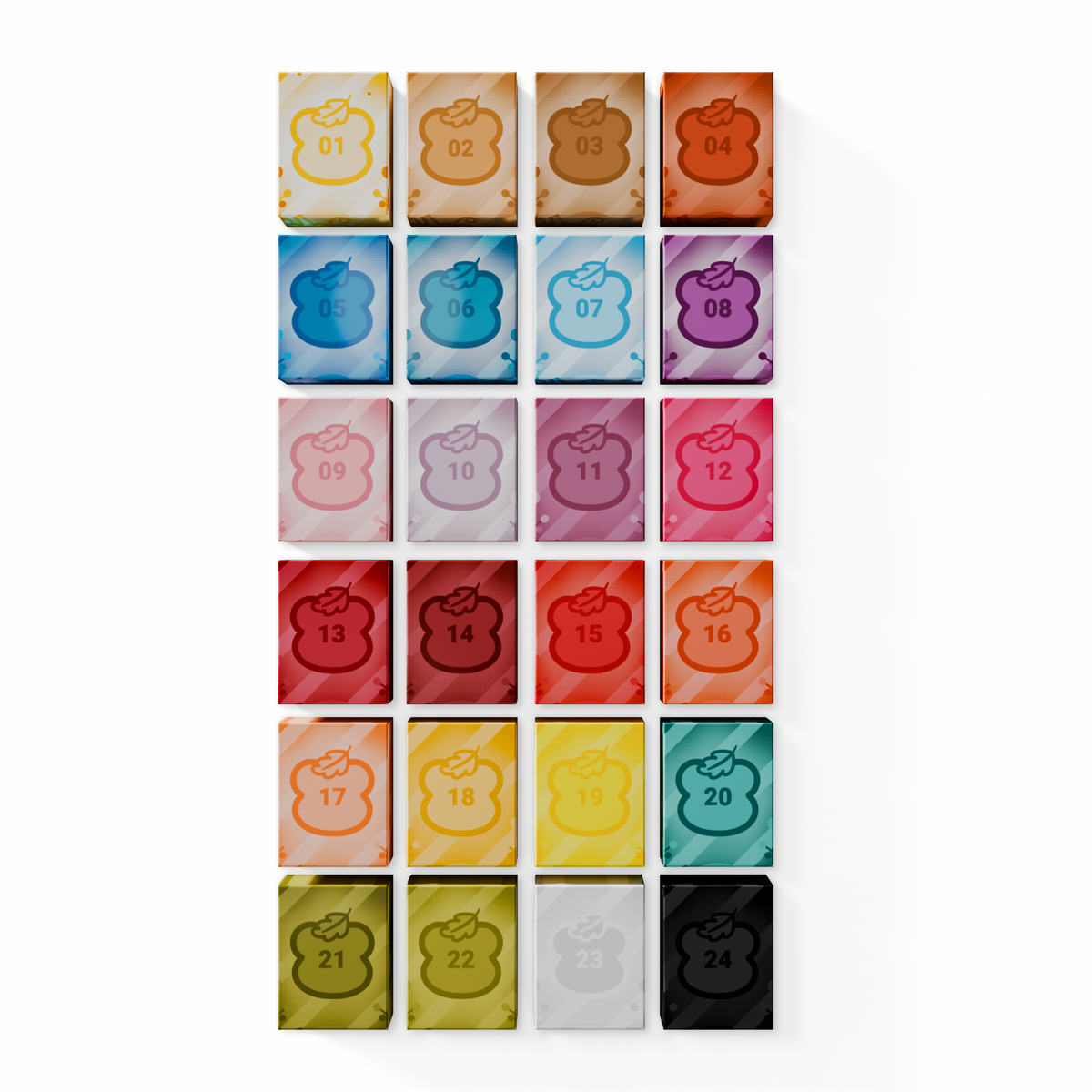 Crisania Neri - Painting Gel Palette Harvest Edition (24 Colors)