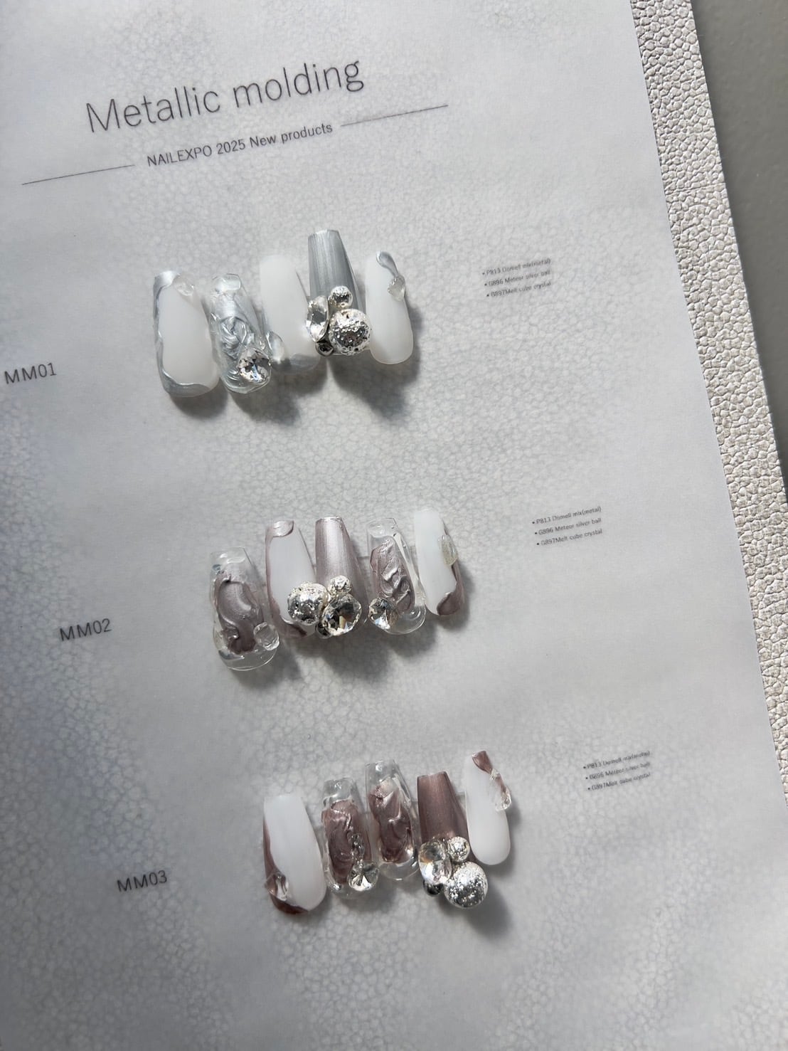 Atelier Novel - Metallic Molding (3 types)
