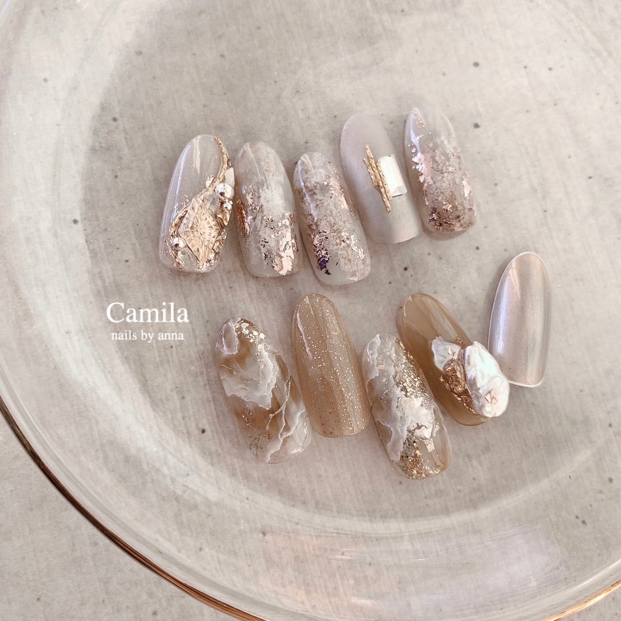 Atelier Novel - F638 Calm (Bronze Rose) Foil