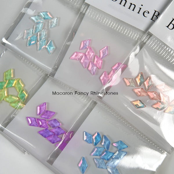 Bonniebee - Macaron Fancy Flatback Rhinestones (mini rhombus)