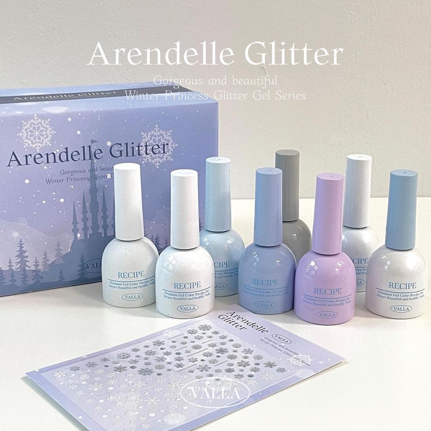 VALLA Arendelle Glitter Collection