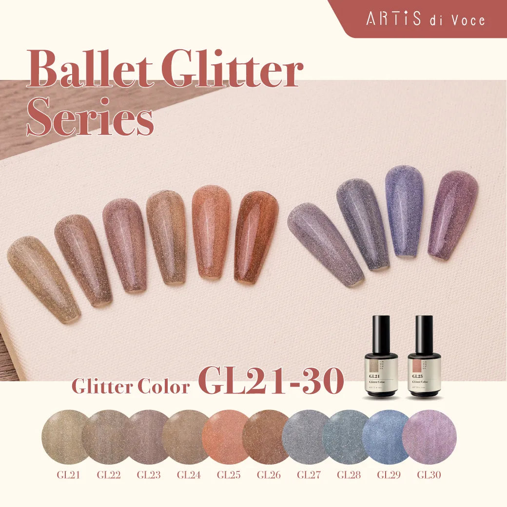 ARTiS di Voce - Ballet Glitter Series (GL21 - GL30)