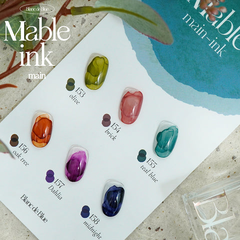 Blanc de Blue Mable Ink Collection