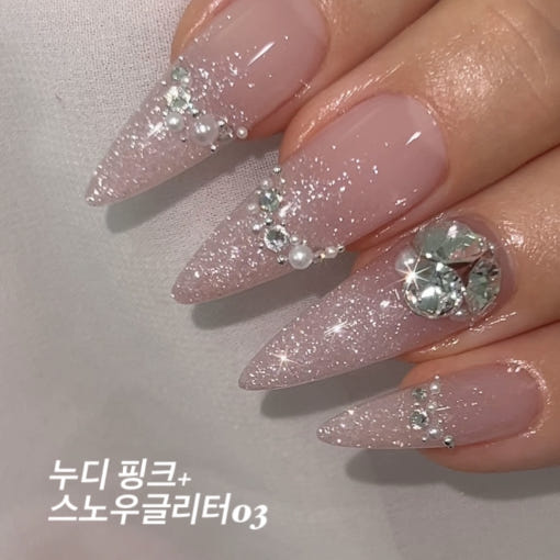 Nailbayo - Doi Snow Glitter Gel Collection (4pcs)