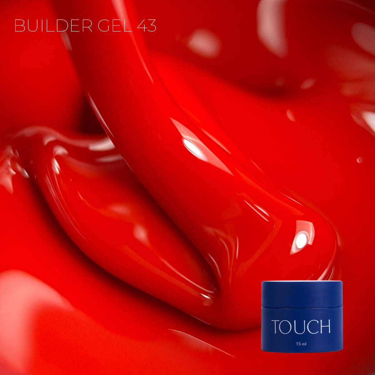 TOUCH - Builder Gel 43 Bloody Merry