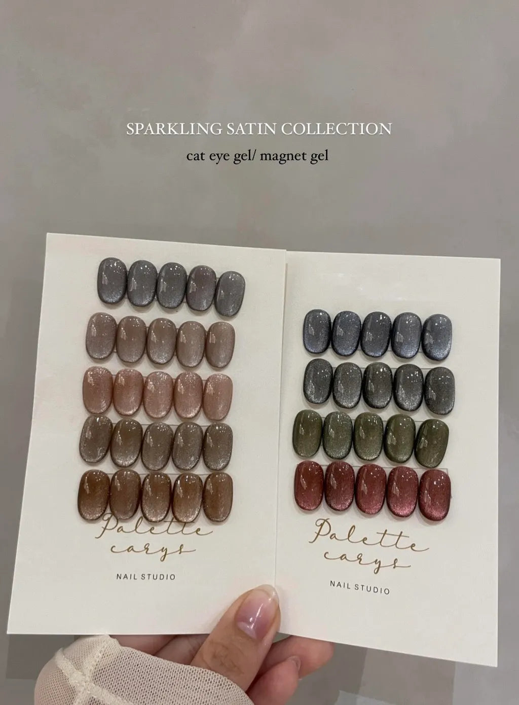 Palette Carys Sparkling Satin Collection (E01-E09)