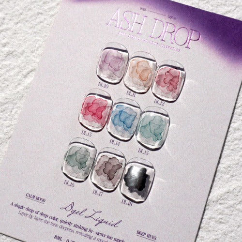 DGEL Liquid Ash Drop Collection (9 colours + drop blur)