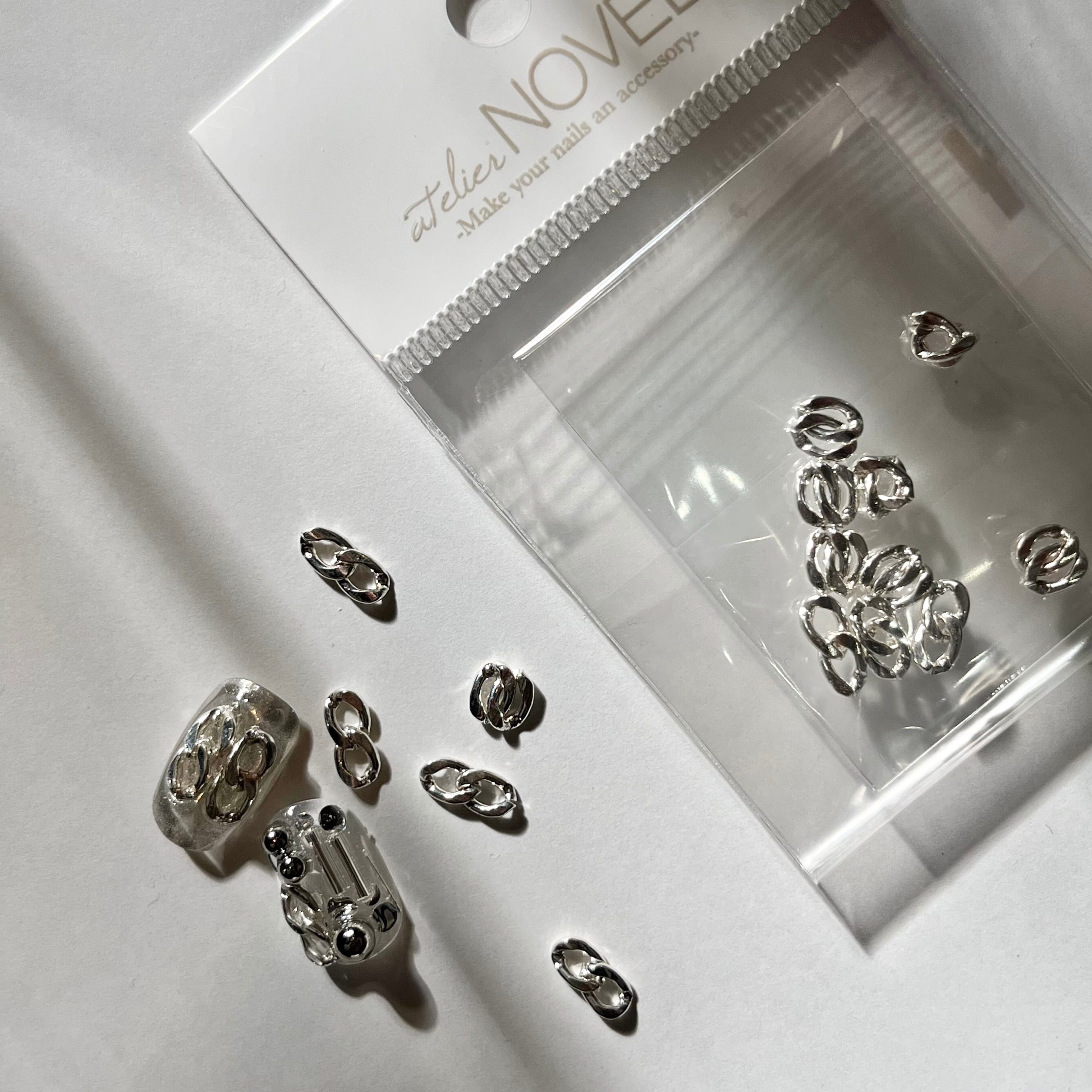 Atelier Novel - P860 Dual Chain Parts (Bright Silver)
