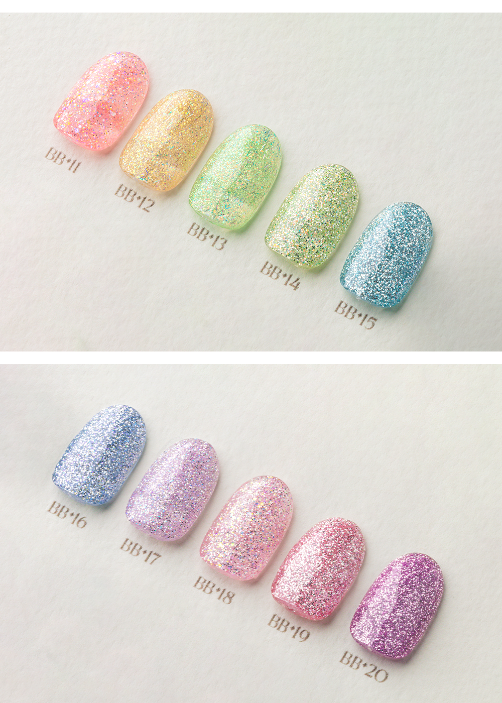 ShowMe Korea - Bella B Full Glitter Set (50 pcs)