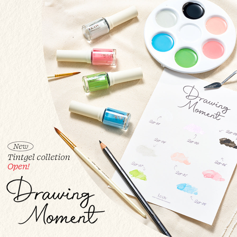 Leav Drawing Moment Collection LVT 08 Summer Blue