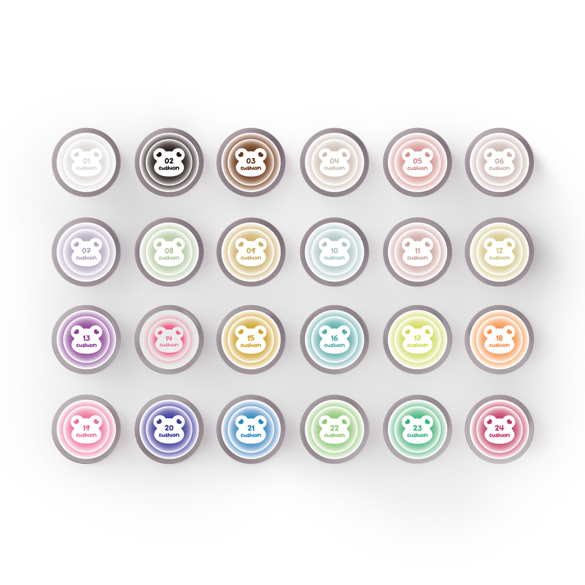 Crisania Neri - Cushion Gel Collection (24 Colours)
