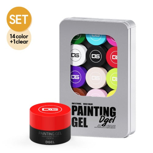 DGEL Painting Gel 15 Piece Set (Collection/Individual)