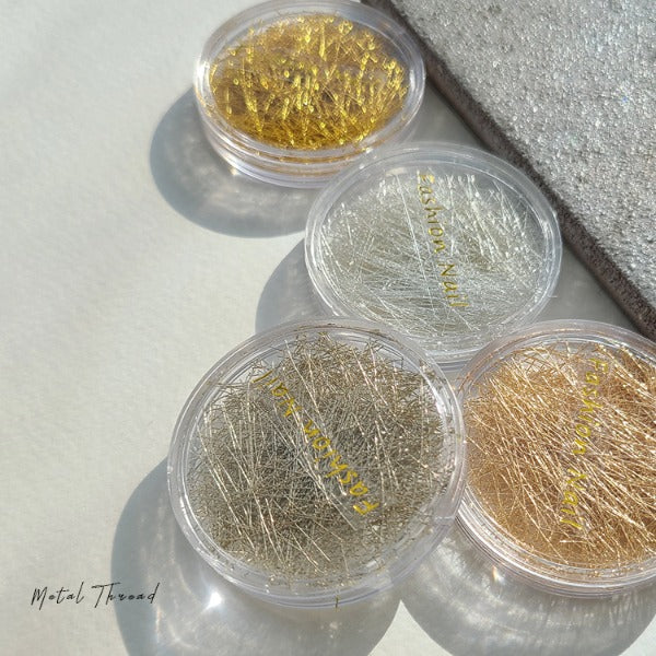 Bonniebee - Metallic Silver Gold Thread (4 types)