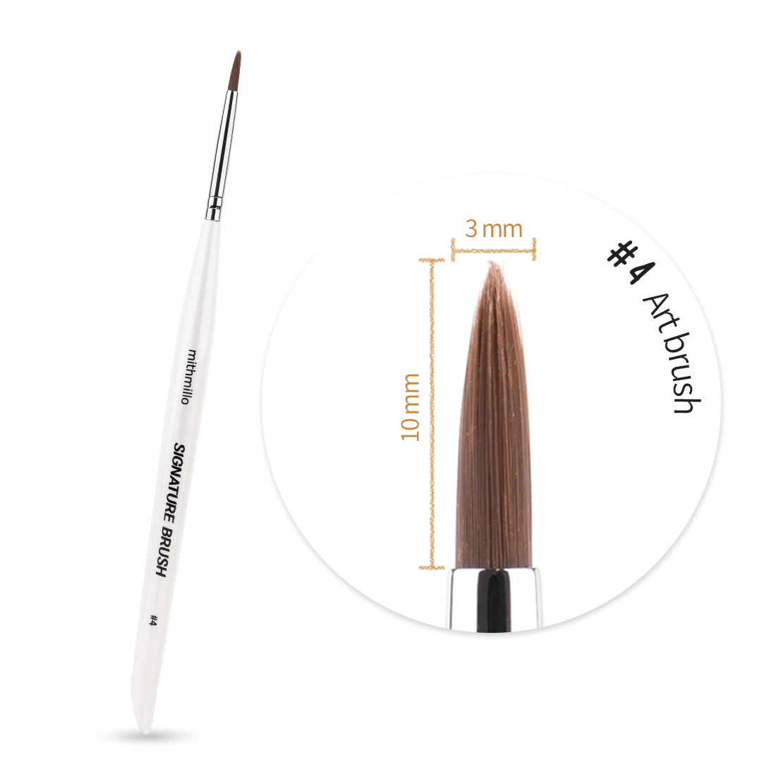 Mithmillo - #4 Art Signature Brush