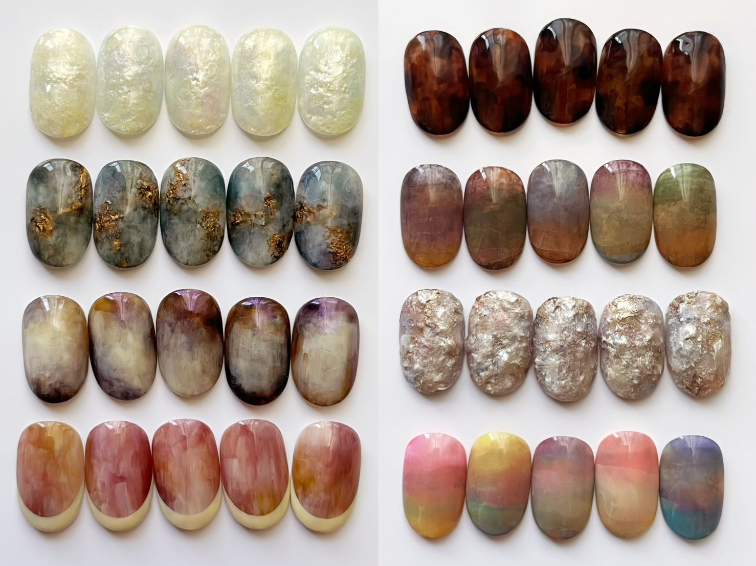 perukā - Nail Art Course A: Etherstone Earthglow