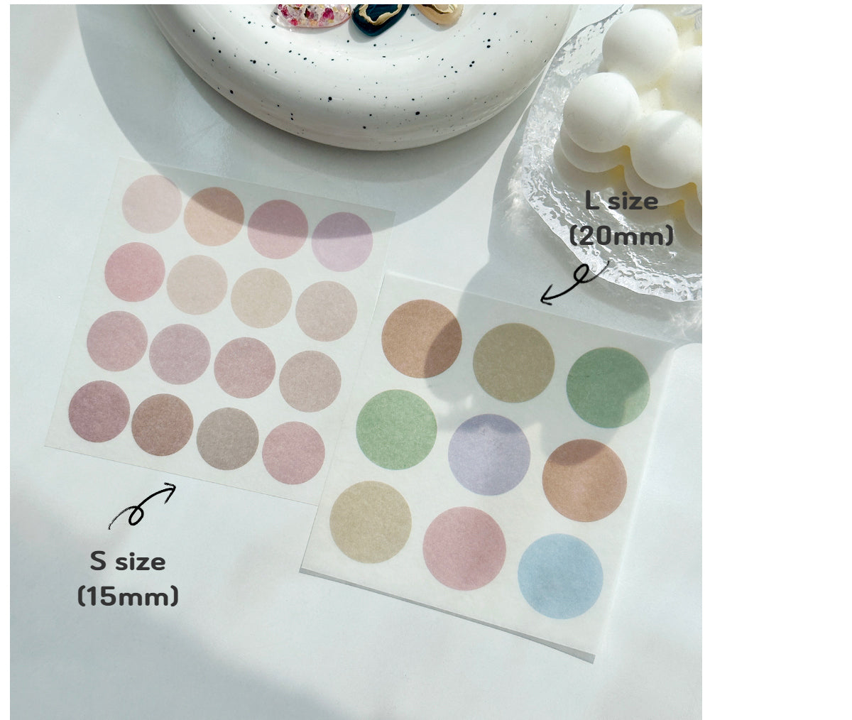 Bonniebee French Nail Stickers (S/L Size)