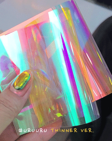 transparent iridescent gif