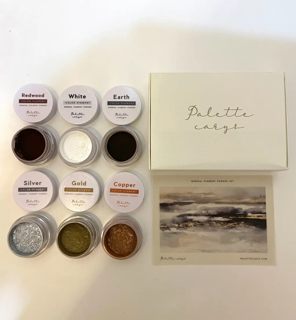 Palette Carys Mineral Pigment Powder Set (6 Piece)