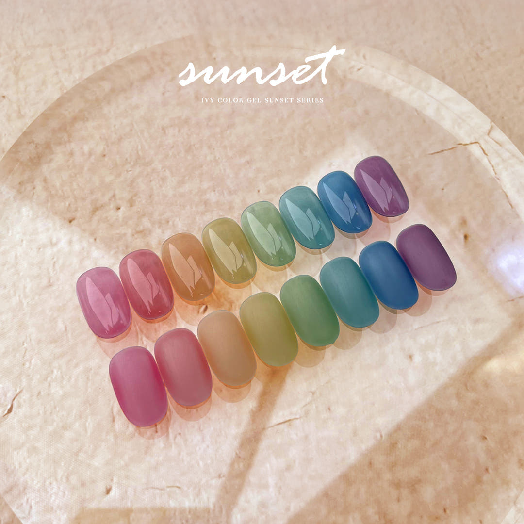 JIN.B Sunset Syrup 8pcs Collection