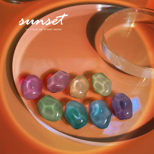 JIN.B Sunset Syrup 8pcs Collection