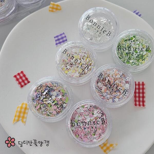 Bonniebee - Sweet Flower Jelly Spring Glitter (6 types) - fix this after