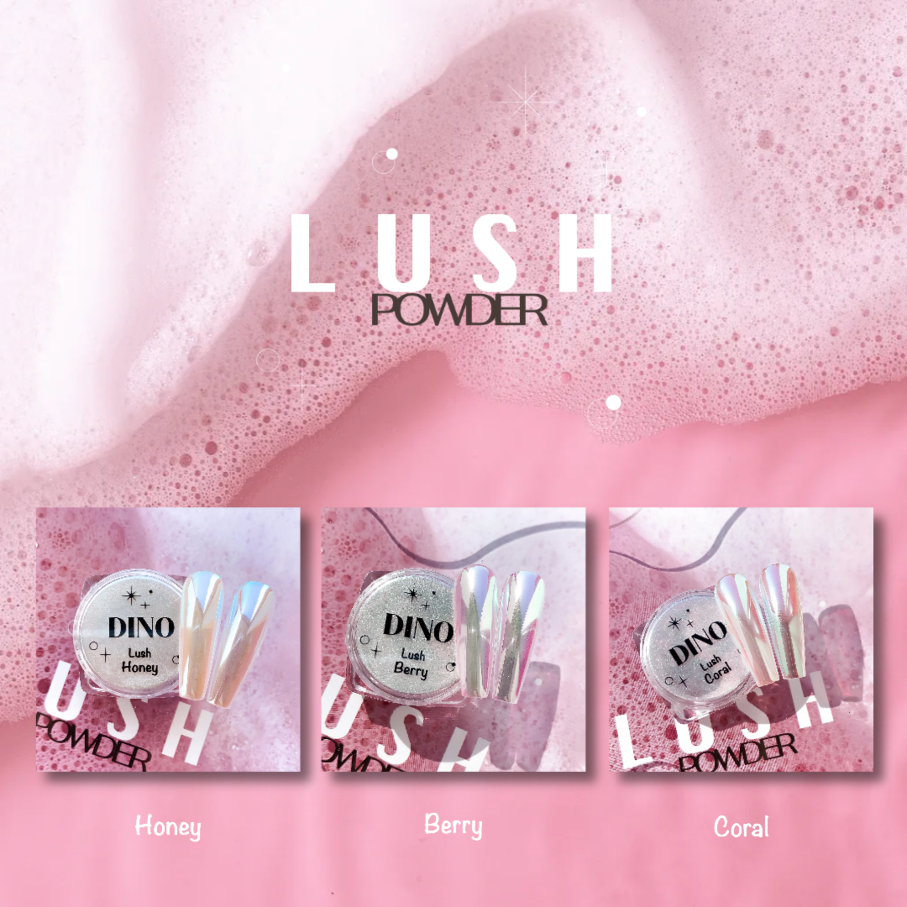 DINO Lush Powder (3 types)