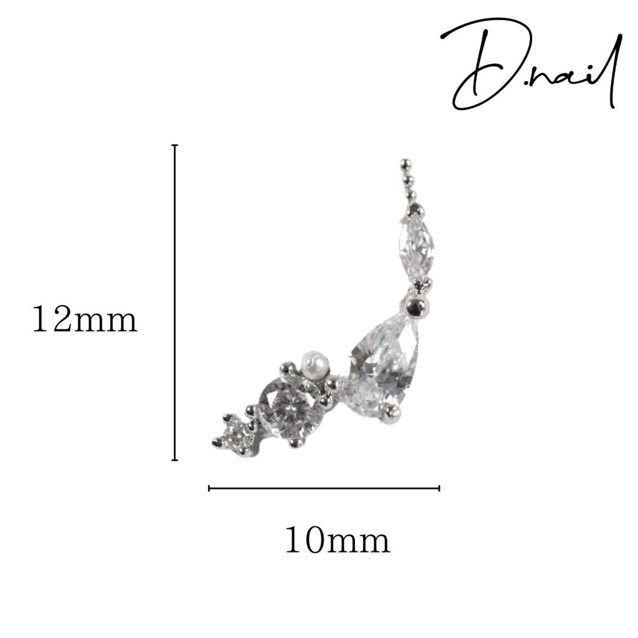 D.nail - Jewelry Bijou Parts (9 Types)