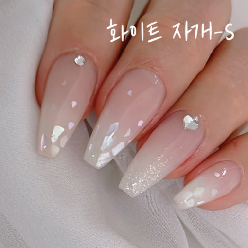 Nailbayo - White Aurora Mother Pearl (small)