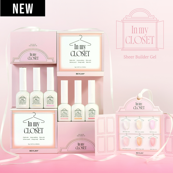 BEVLAH ótium ジェルネイルセット Bevlah - In My Closet (Sheer Builder Gel)