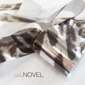 Atelier Novel - F619 Leopard Foil (Silver)