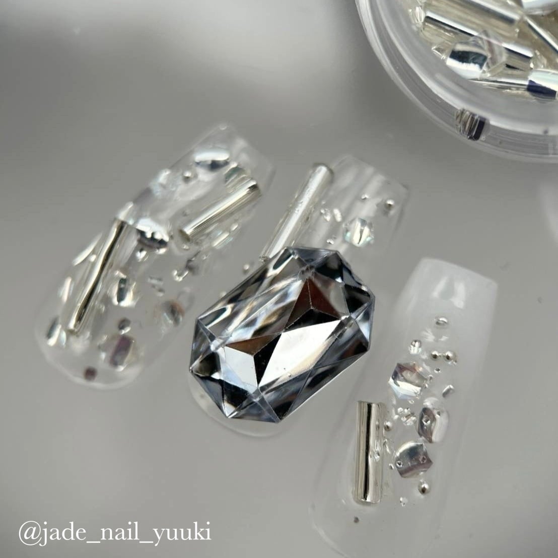 Atelier Novel - P973 Big Bijou (Crystal Gray)