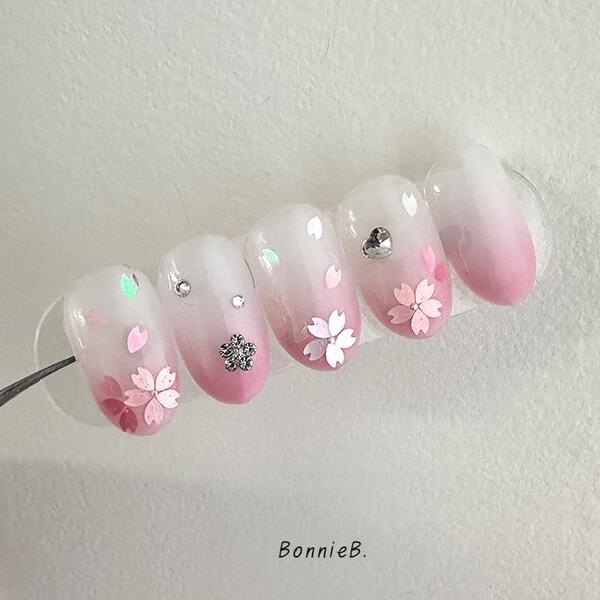Bonniebee - Cherry Blossom Tulip Glitter (2 types)