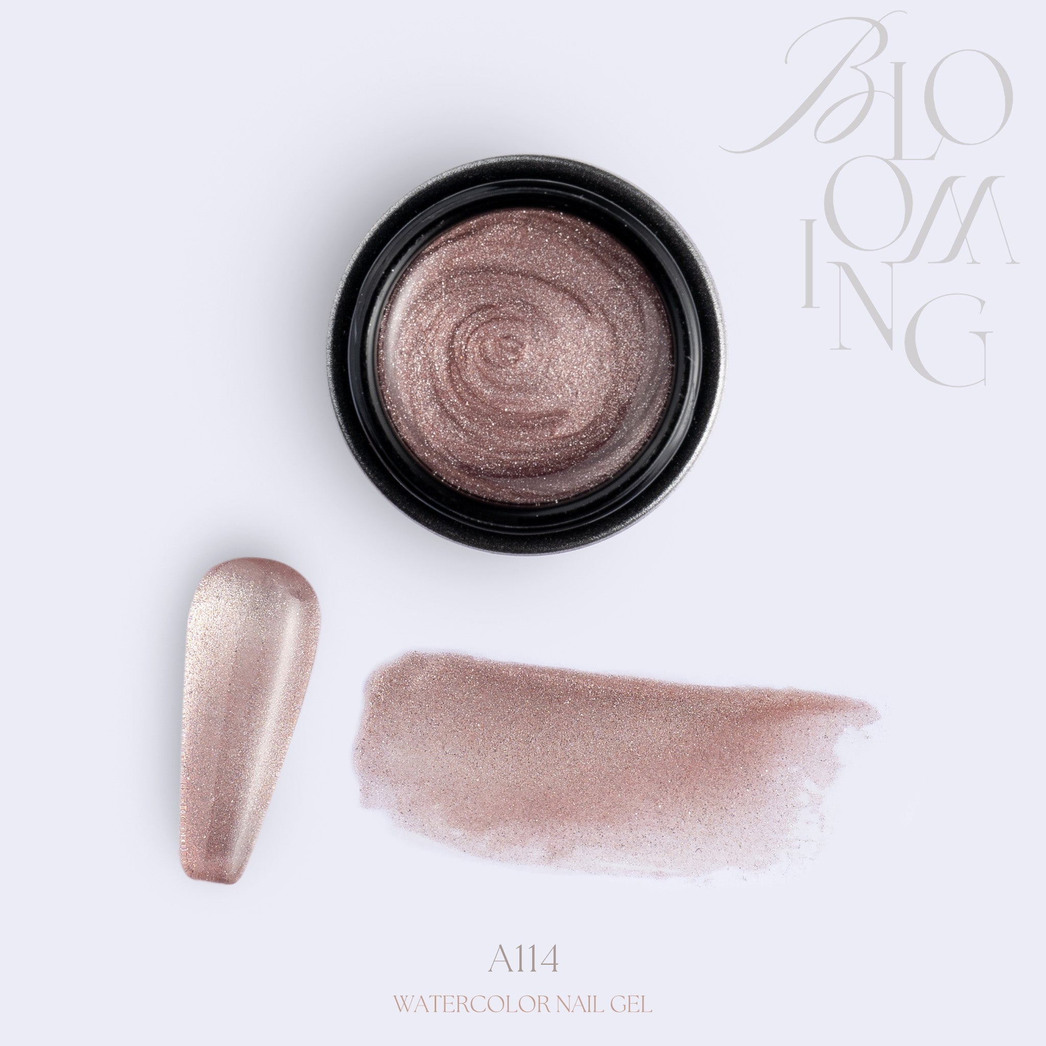 Blooming Nails - No.5 Watercolor Nail Gel Set