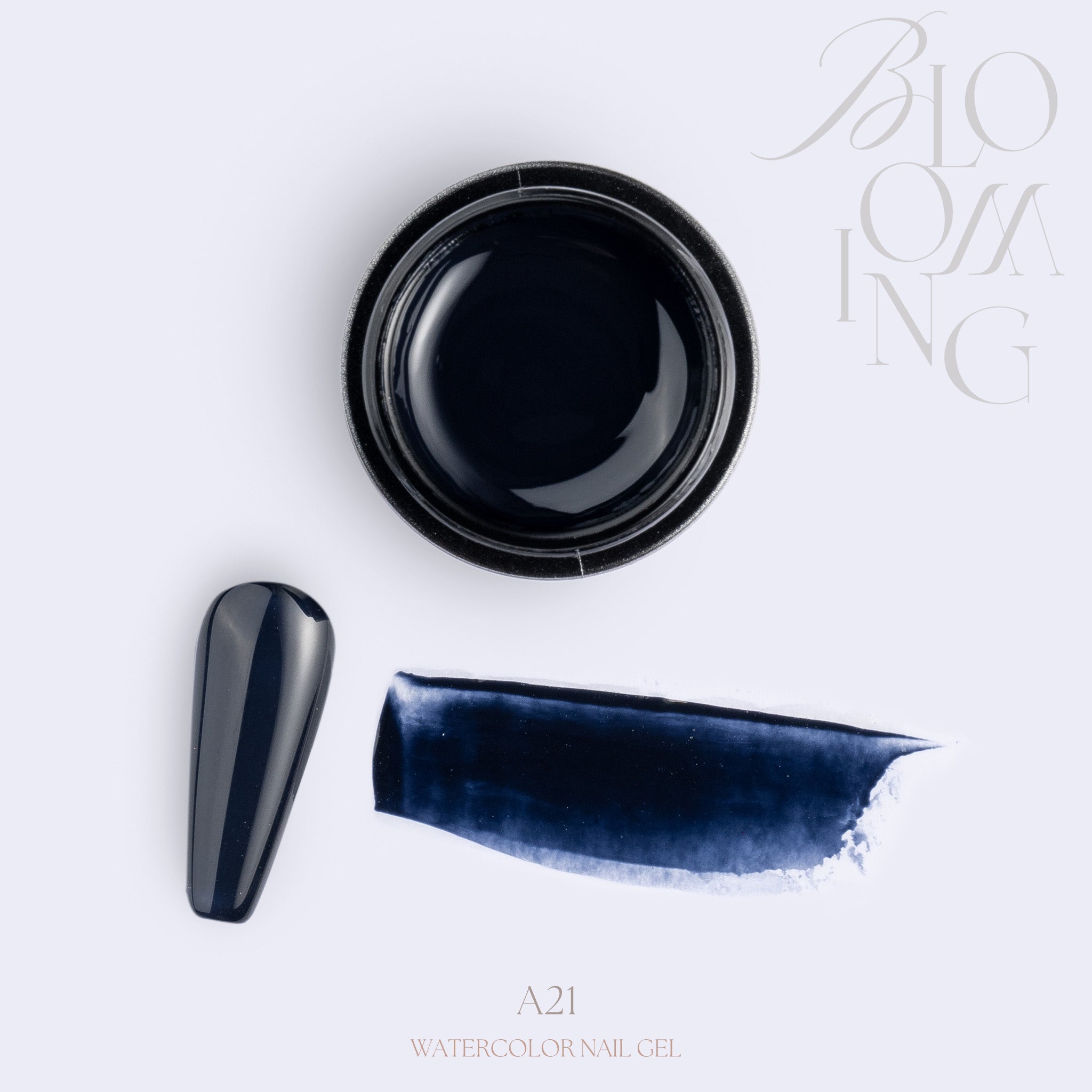 Blooming Nails - No.1 Watercolor Nail Gel Set