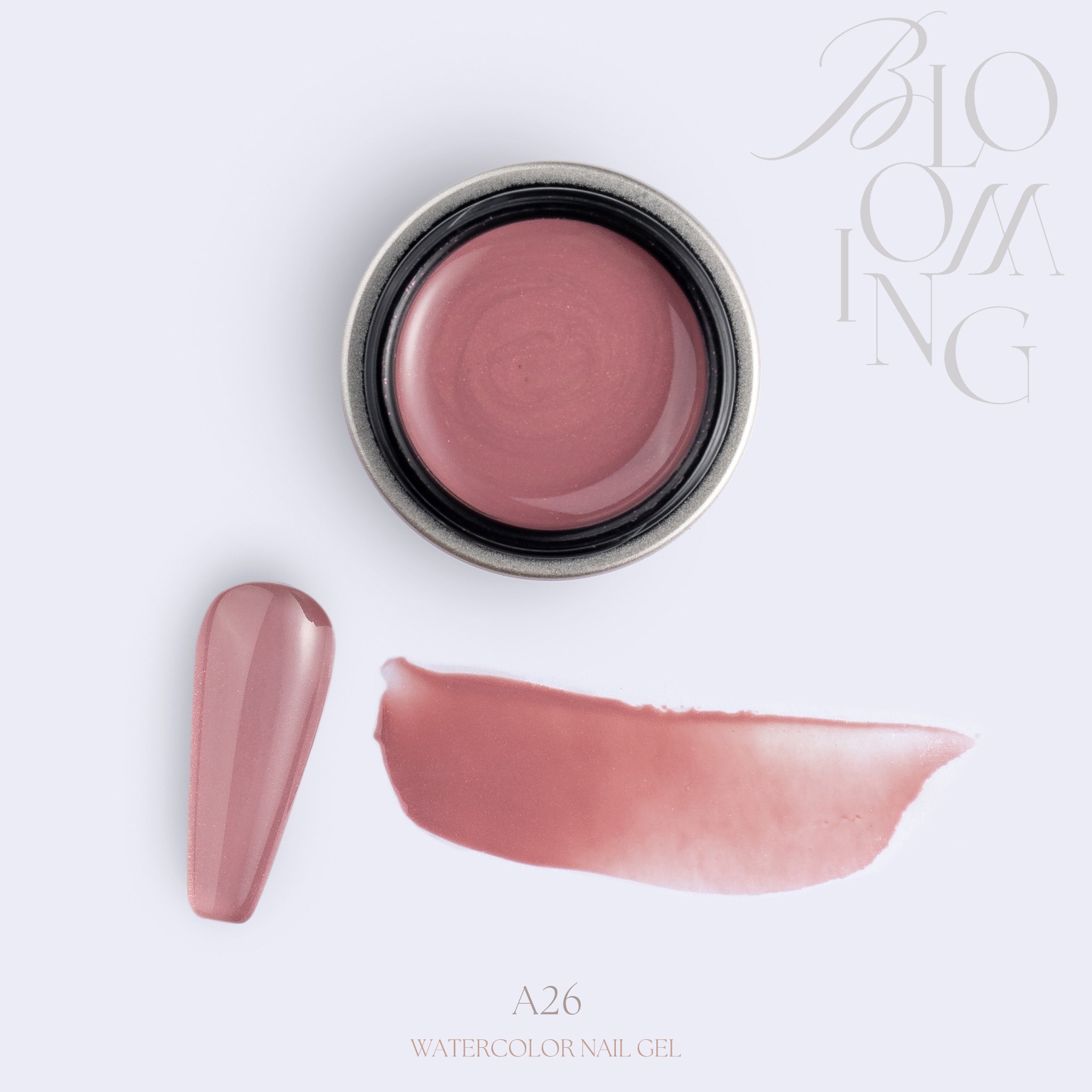 Blooming Nails - No.2 Watercolor Nail Gel Set